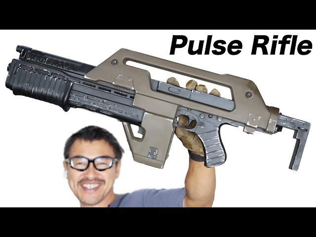 パルスライフル M-41A 映画 エイリアン2 公式レプリカ レビュー