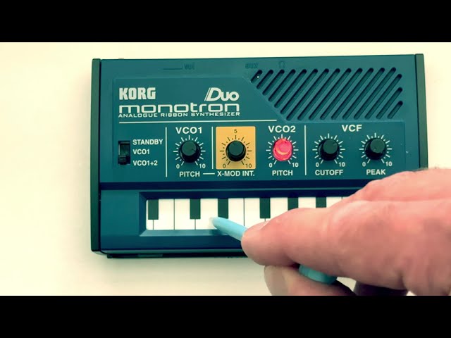 KORG monotron x DUO x DELAY : The song features all the monotrons