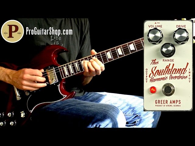 Greer Amps Southland Harmonic Overdrive - YouTube
