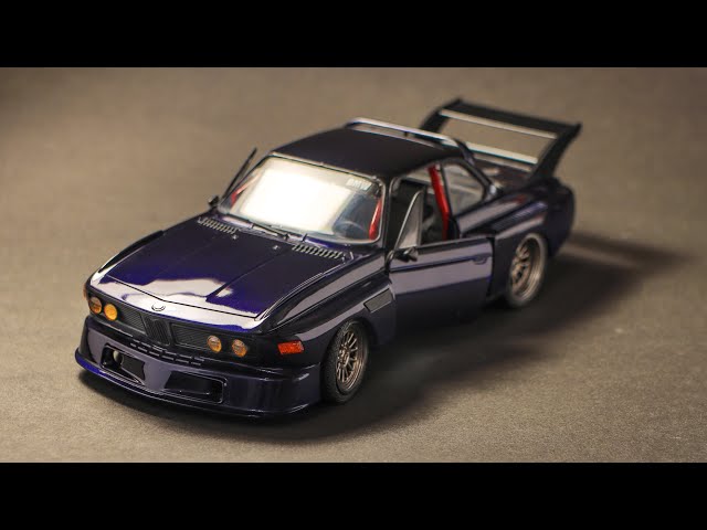 模型時間』 1/24 1975 BMW 3.5CSL - YouTube