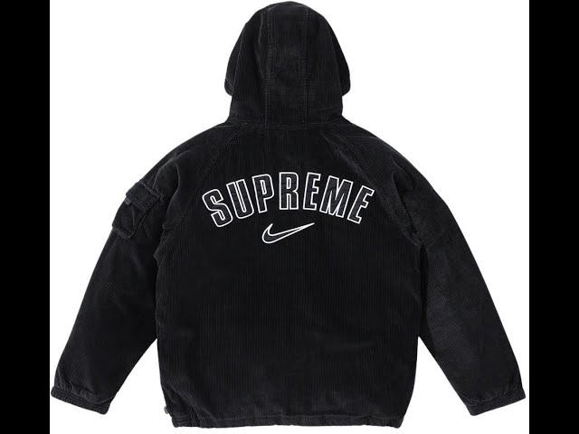 Supreme x Nike Arc Corduroy Jacket Review - YouTube