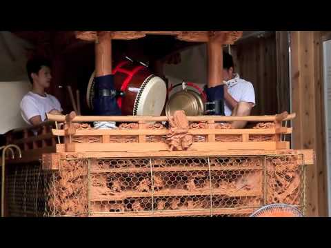 だんじり囃子 練習風景：岸和田 大工町 - YouTube