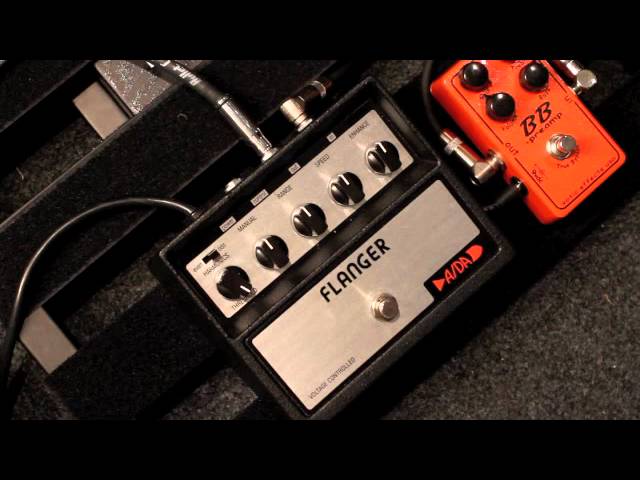 A/DA Original Flanger Pedal Demo - YouTube