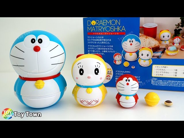 Doraemon Matryoshka Dorami Surprise toys with Figure in Матрёшка