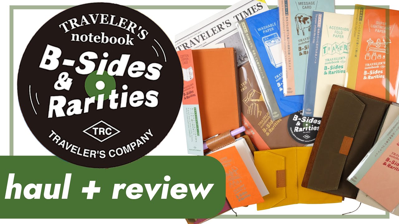 Traveler's Company B-Sides and Rarities Insert Haul | Traveler's