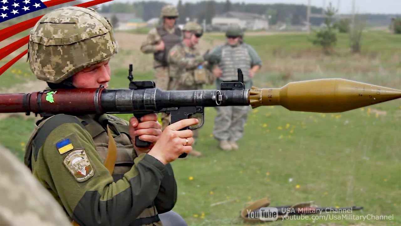 RPG-7 Anti-Tank Rocket Launcher in Ukraine & Poland - YouTube