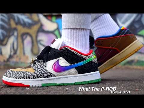Nike SB Dunk Low WHAT THE PAUL Review On Foot - YouTube
