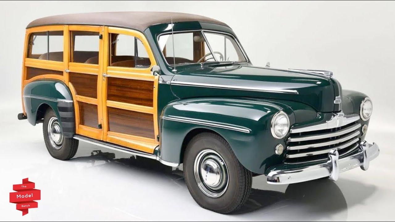 Revell 1948 Ford Woody Part 1 - YouTube