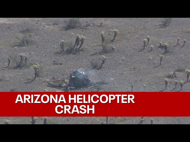 Reported helicopter crash in Mesa - YouTube