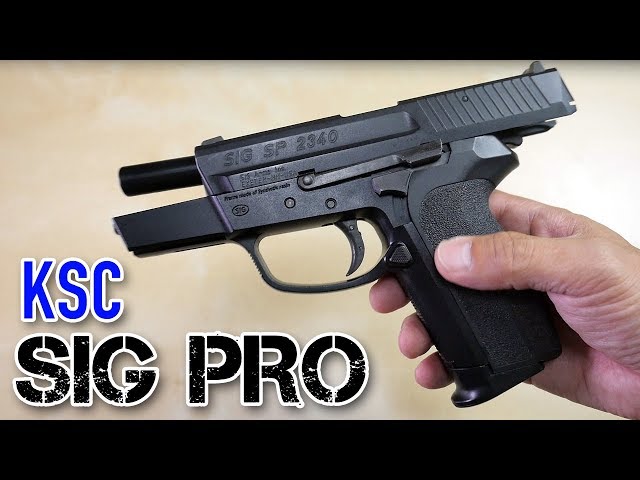 KSC】SIG PRO 2340【俺コレ銃砲店】ブローバックガスガン KSC BLOWBACK