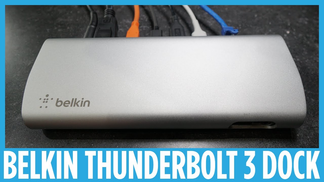 Belkin Thunderbolt 3 Express Dock HD Review - YouTube