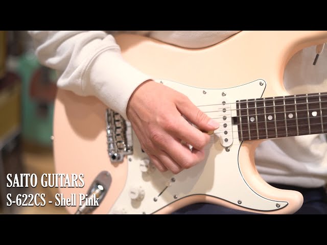 Blue Guitars - SAITO GUITARS / S-622CS - Shell Pink - YouTube