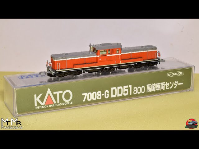 Opening a Kato JR Class DD51 Diesel-Hydraulic Locomotive - 7008-G