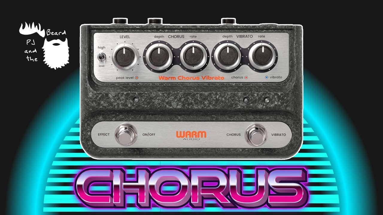 The Warm Audio WA C1 Stereo Chorus and Vibrato Pedal - The Chorus