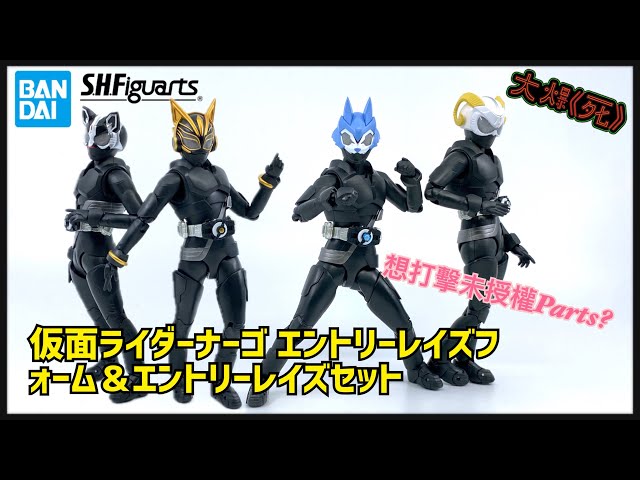 重女!Bandai S.H.Figuarts仮面ライダーナーゴ エントリーレイズ