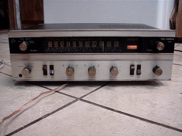 How work sound vintage Fisher 200 T Receiver - YouTube