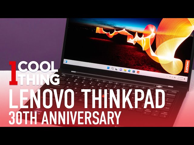 Lenovo's 30th Anniversary ThinkPad: Hands On With the X1 Carbon