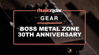 Hear 9 guitar and synth tones from the Boss Metal Zone 30th