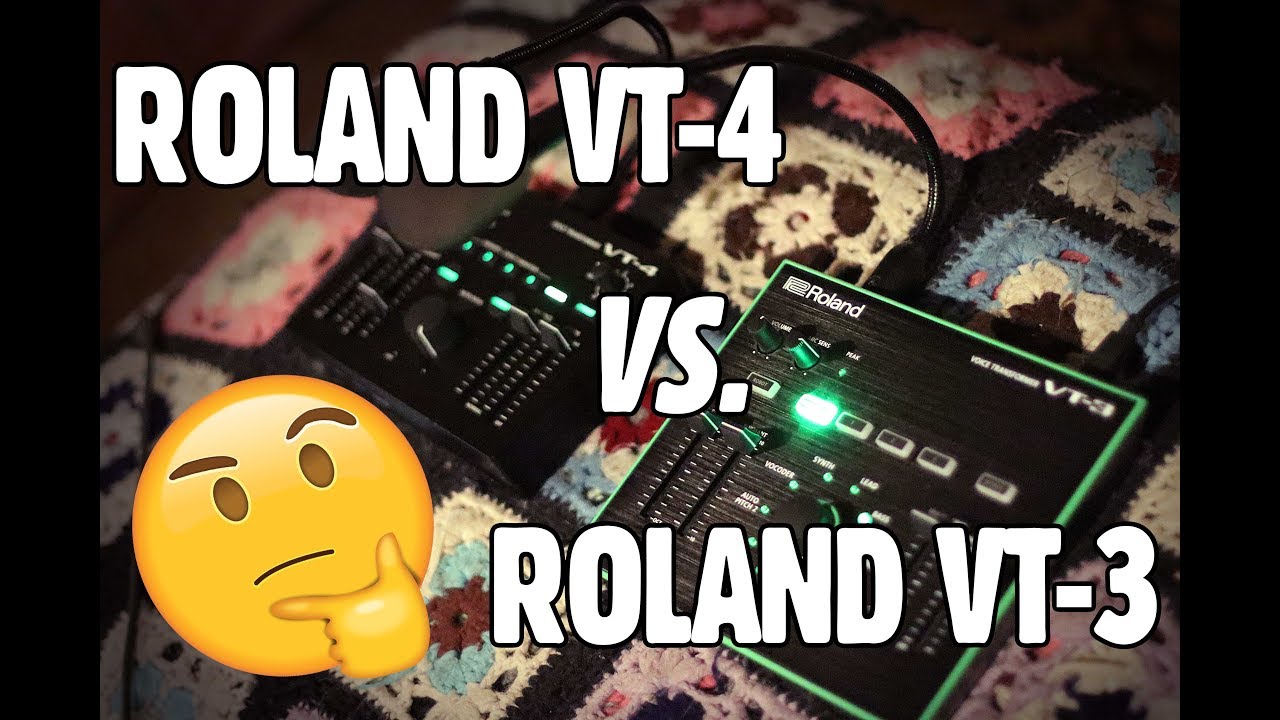 Roland VT-3 Vocoder Demonstration - YouTube