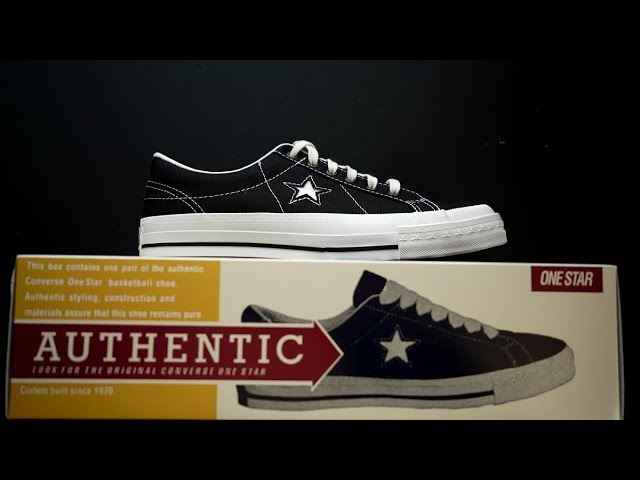 CONVERSE｜コンバース｜ONE STAR J VTG CANVAS MADE IN JAPAN