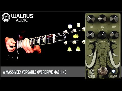 Walrus Audio Ages Five-State Overdrive - YouTube