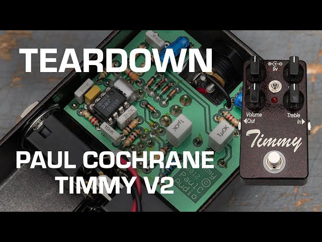 Paul Cochrane Timmy V2 Teardown! See what's inside! - YouTube
