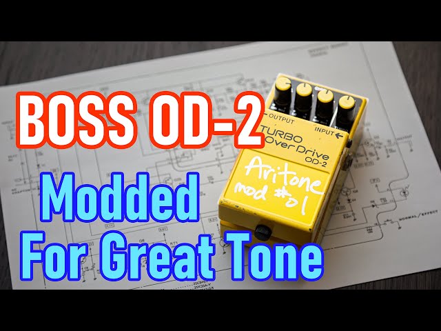 Boss OD-2 Is An Amazing Pedal - Modding An Underrated Overdrive