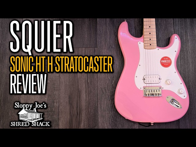 MAYBE the PERFECT first guitar? | SQUIER SONIC STRATOCASTER HT H