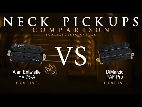 Alan Entwistle HV 75 A vs DiMarzio PAF PRO - Neck Guitar Pickup