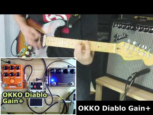 VEMURAM Rage e (Made in Japan) and OKKO Diablo Gain+ Sound Check