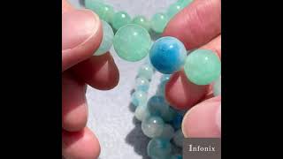 高品質++]アフガニスタン産グラノブラスチックブレスレット/ブルー