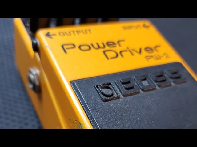 Review & Demo: Boss PW-2 Power Driver!! Stoner, Sludge, Nu