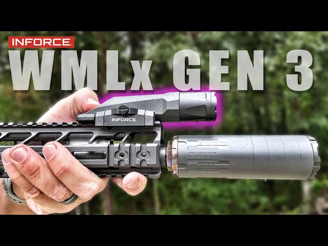 Inforce WMLx + IR. Gen 3 Rifle Light - YouTube