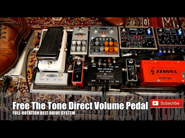 Free The Tone / DVL-1 Direct Volume Pedal / Simon Gotthelf - YouTube