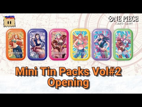 One Piece TCG: Min Tin Vol #2 Opening - YouTube