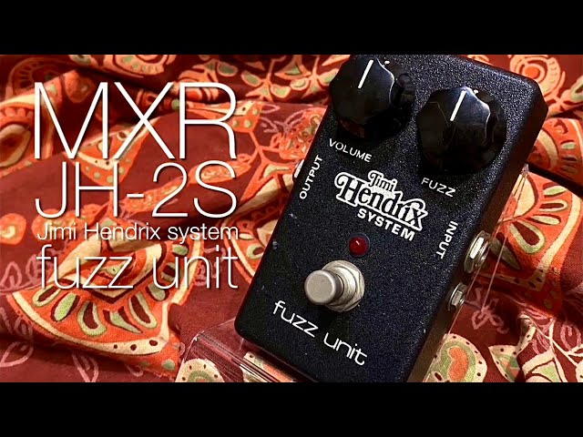 MXR JH-2S Jimi Hendrix SYSTEM fuzz unit - YouTube