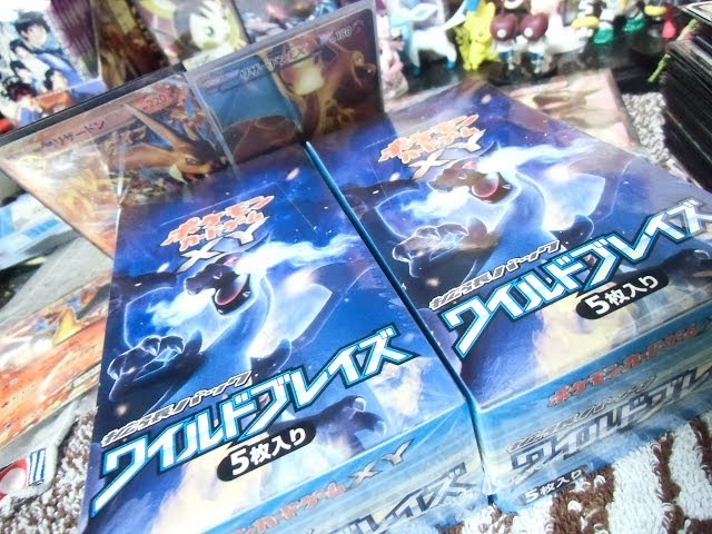 Box Opening] Pokemon Card Game XY Wild Blaze 