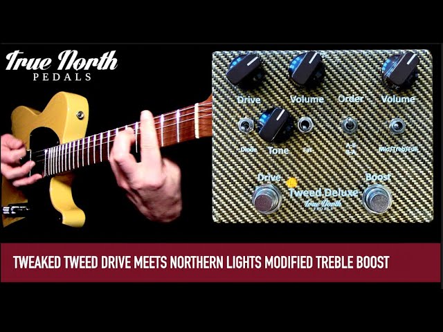 True North Pedals The Tweed Deluxe - YouTube