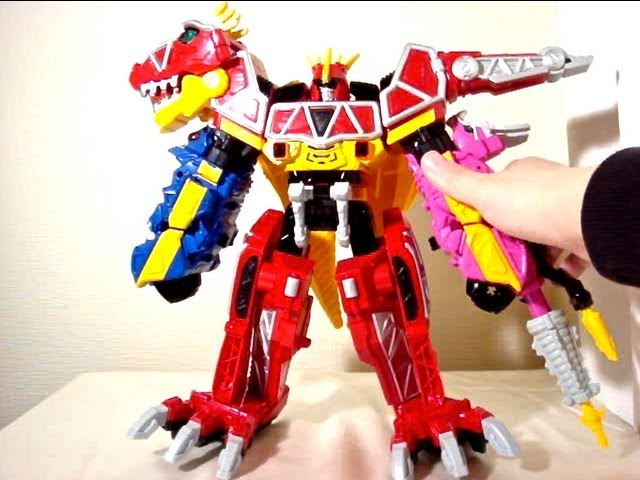 Zyuden Sentai Kyoryuger Bite Combination DX Kyoryuzin Part.2 - YouTube