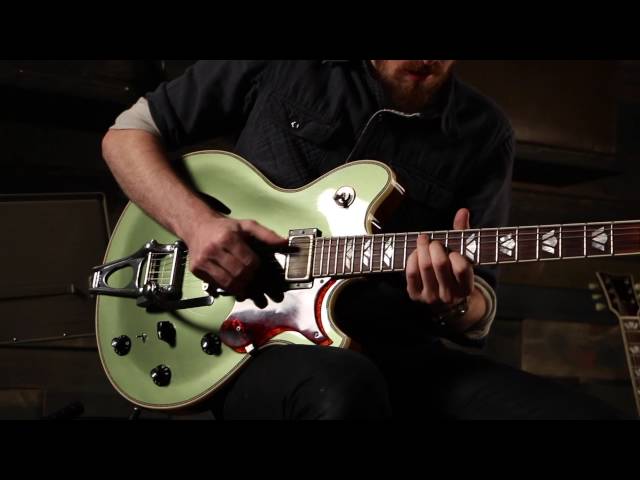 Echopark Guitars The Esperanto ES 'Recording' model featuring