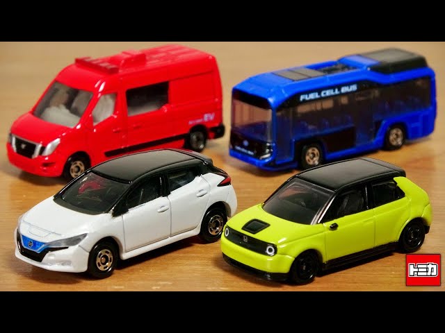 Extremely rare Tomica gift: SORA bus made from recycled zinc alloy