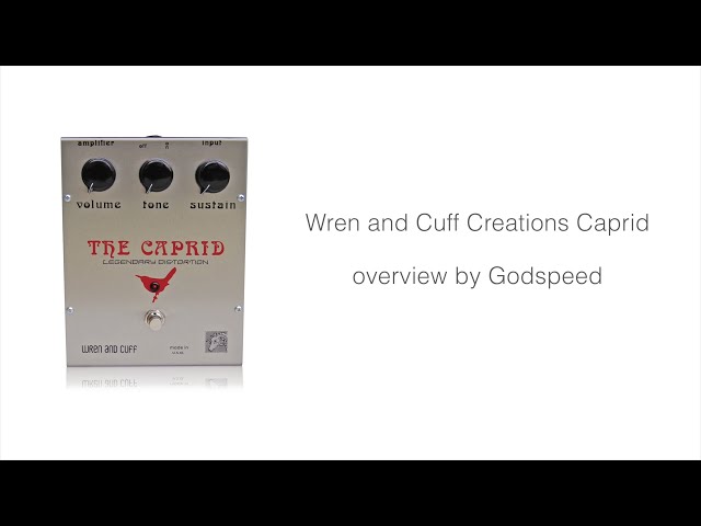 Wren and Cuff Creations / Caprid【デジマート製品レビュー】 - YouTube
