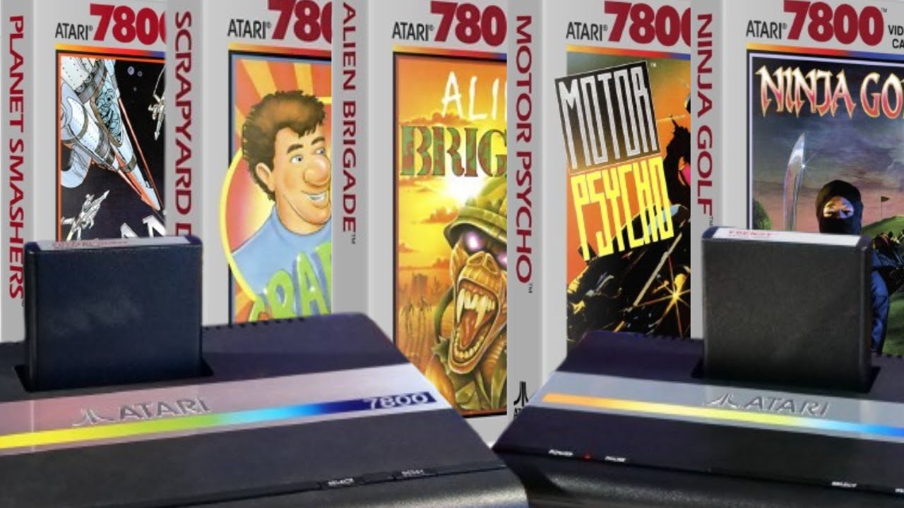 All About the Atari 7800's Last Games - YouTube