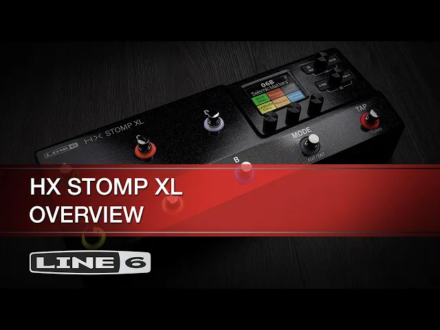 Line 6 HX Stomp XL Guitar Multi-Effects Floor Processor 99-060-2605