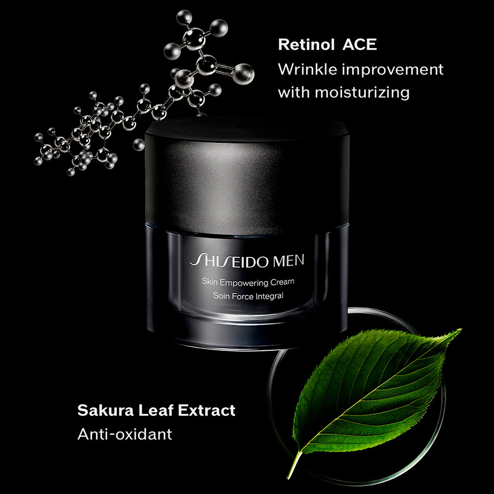 MEN skin empowering cream Anti-aging and Anti-wrinkle Shiseido