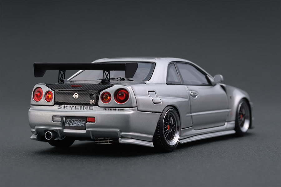 IG0605 1/43 Nismo R34 GT-R Z-tune Silver | LINE UP | ignition