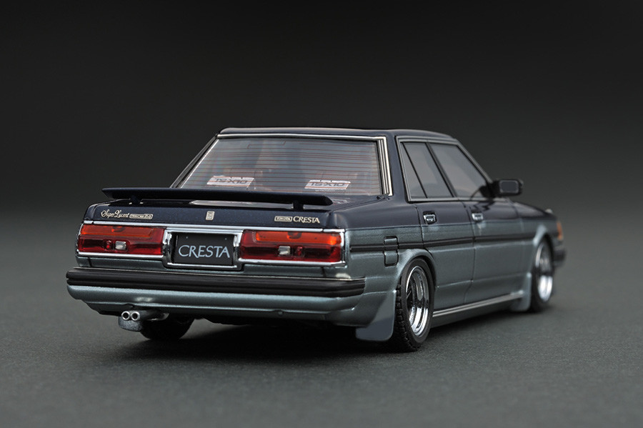 IG0685 1/43 Toyota Cresta Super Lucent (GX71) Blue/Glay | LINE UP