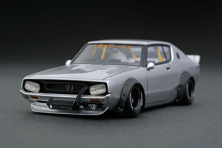 IG0721 1/43 LB-WORKS Kenmeri 2Dr Silver | LINE UP | ignition model