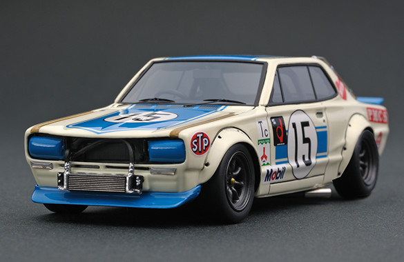 IG0165 1/43 Nissan Skyline 2000 GT-R (KPGC10) (#15) 1972 Fuji