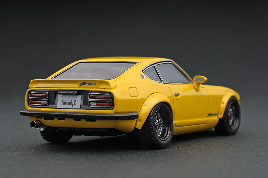 IG0187 1/43 Nissan Fairlady Z (S30) Yellow ※STAR ROAD Z | LINE UP